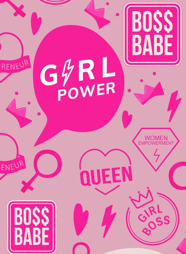 Girl Power Bookmark Set